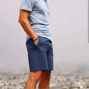 Myles Make Moves “Everyday Short” Color River Elastic Waistband Lightweight